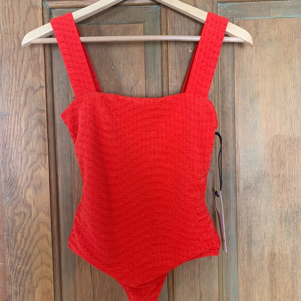 NWT Red bodysuit from Revolve